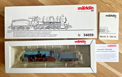 Märklin 34059 dampf - märklin,