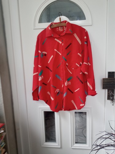 Bluse der 60er jahre mit - 60er,