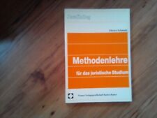 Dieter Schmalz, Methodenlehre