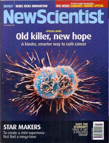New scientist oct - oct, 2008-old