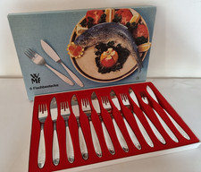 WMF Fischbesteck Cromargan 18/10 – 12-teilig für 6 Personen – OVP – Fischrelief