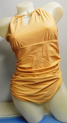 Badeanzug 44 apricot - badeanzug,