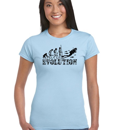 Lustiges damen shirt scuba - lustiges, damen-t-shirt