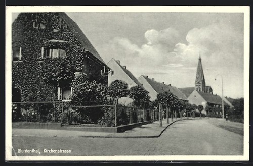 Ansichtskarte blumenthal - ansichtskarte,