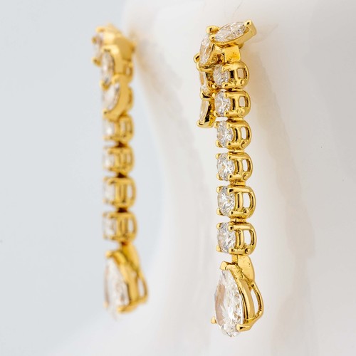 Ohrringe 750 18k gelbgold - ohrringe,