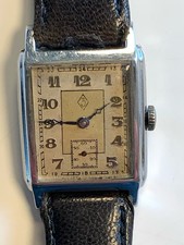 Zentra Damen Armbanduhr Handaufzug Tank Vintage