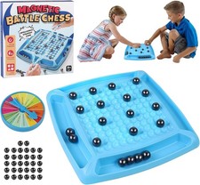 Magnetisches Schachspiel,Magnet Schach mit Strafscheibe, Gesellschaftsspiele DE