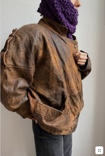 Lederjacke Vintage Damen