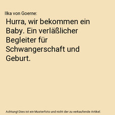 Hurra wir bekommen ein baby - ein,