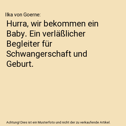 Hurra wir bekommen - wir,
