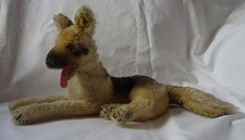 Steiff Schäferhund liegend
