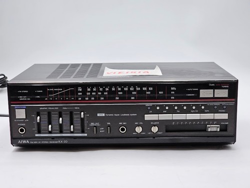 Aiwa stereo receiver - rx-20, stereo-receiver