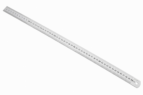 Edelstahl lineal metall - edelstahl, 50
