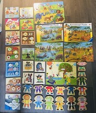 Set Puzzle Holzpuzzle Spiele