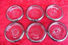 Untersetzer , versilbert mit