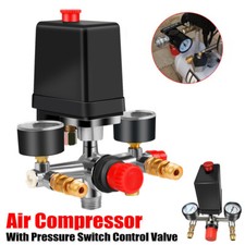 1/4" Druckregler Druckluft Druckminderer Druckregulierung Kompressor 0-12bar De