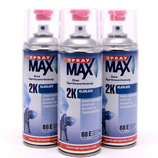 SprayMax 2K-Klarlack Original 3x400ml Lackspray hochglänzend SprayMax 680061