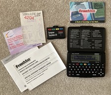Franklin Bookman TRA-400 Sprachübersetzer Englisch mit Rechnung