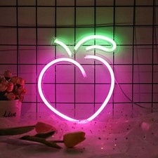 Neon LED Schild Pfirsich Licht