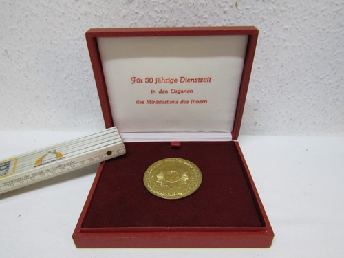 Ddr medaille für 30jahre - medaille,