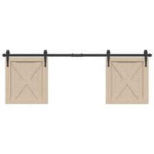 Mini Schiebetürbeschlag Set
