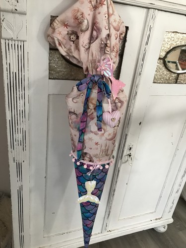 Schultüte aus stoff genäht - aus,