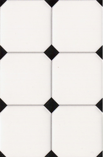 Wandfliesen schwarze rhomben - schwarze,