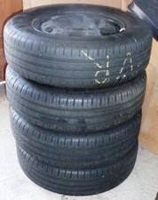 4x neuwertige Sommerreifen Continental auf Stahlfelge VW; 7-8 mm; 185/70 R14 88H