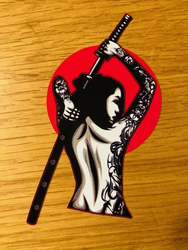 Japan samurai aufkleber - japan,