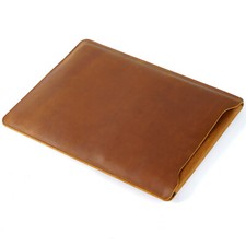 Retro Echt Leder Laptop Hülle