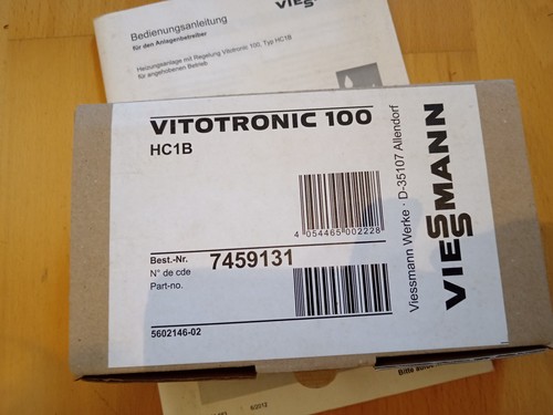 Viessmann vitotronic 100 - viessmann, hc1b