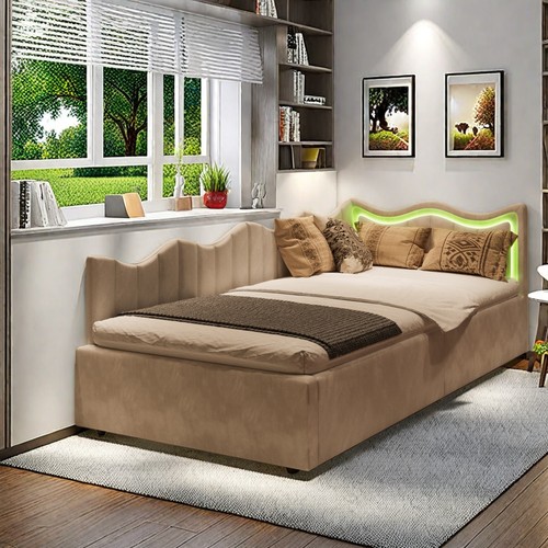 Kinderbett 90x200 - , cm