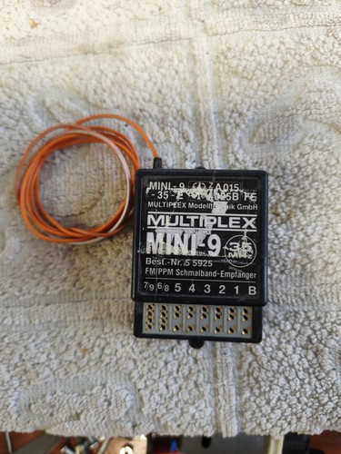 Multiplex mini empfänger - mini, 9