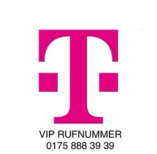 VIP-Nummer 0175 8883939 für Vorstand, Geschäftsführer, Firma und Werbung
