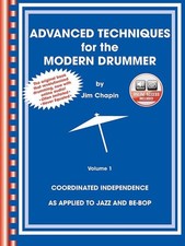 Advanced Techniques For The Modern Drummer Jim Chapin Book and Audio Drum Kit