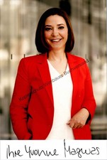 Original Autogramm Yvonne Magwas Vizepräsidentin Bundestag /// Autograph signier