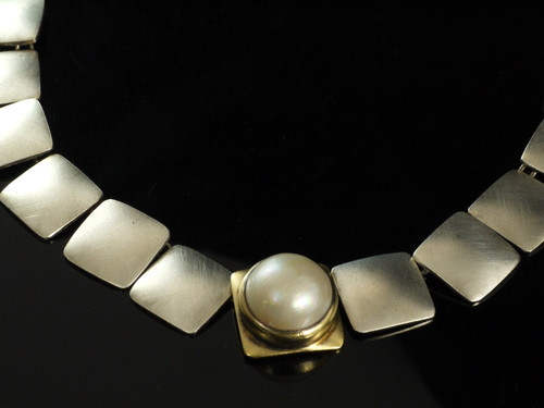 925 sterlingsilber collier mit - 925,