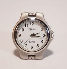 Vintage zeitlose Unisex Quartz Edelstahl Armbanduhr Nickelfrei