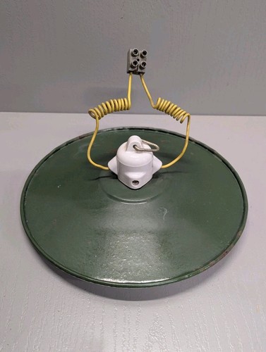Alte fabriklampe emaille stall - fabriklampe,