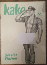 GAY VINTAGE BILDBAND / MAGAZIN " TOM OF FINLAND - KAKE 12  "  1970ties