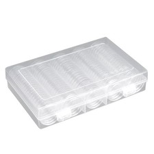 100pcs Münzkapseln Kapseln Caps für 2 Euro Münzen Coin