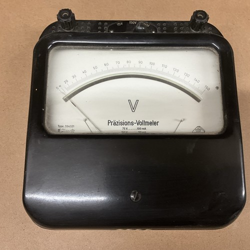 Altes voltmeter einstellbar - altes,
