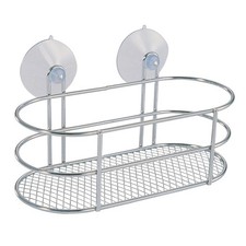 MSV Wand Duschregal Duschablage Badablage ohne Bohren Saugnapf Dusche Duschkorb