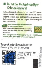 Tagesticket Zoo Leipzig