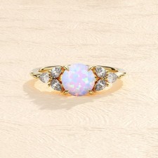 Karat opal verlobungsring - 1.20,
