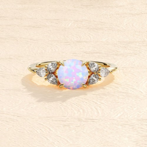 Engagementring ct opal - ct,