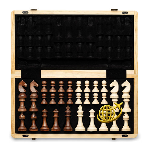 Schachspiel cm holz - schachspiel,