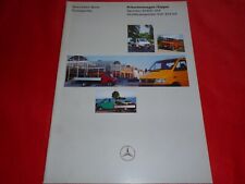 MERCEDES Sprinter + Großtransporter Pritschenwagen Kipper Prospekt Brochure 1995