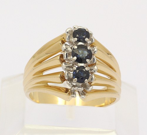 Bicolor ring 18k 750 - in,