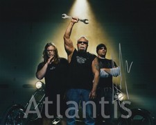 PAUL TEUTUL SENIOR & JUNIOR Orange County Choppers (2003) Autogramm - original